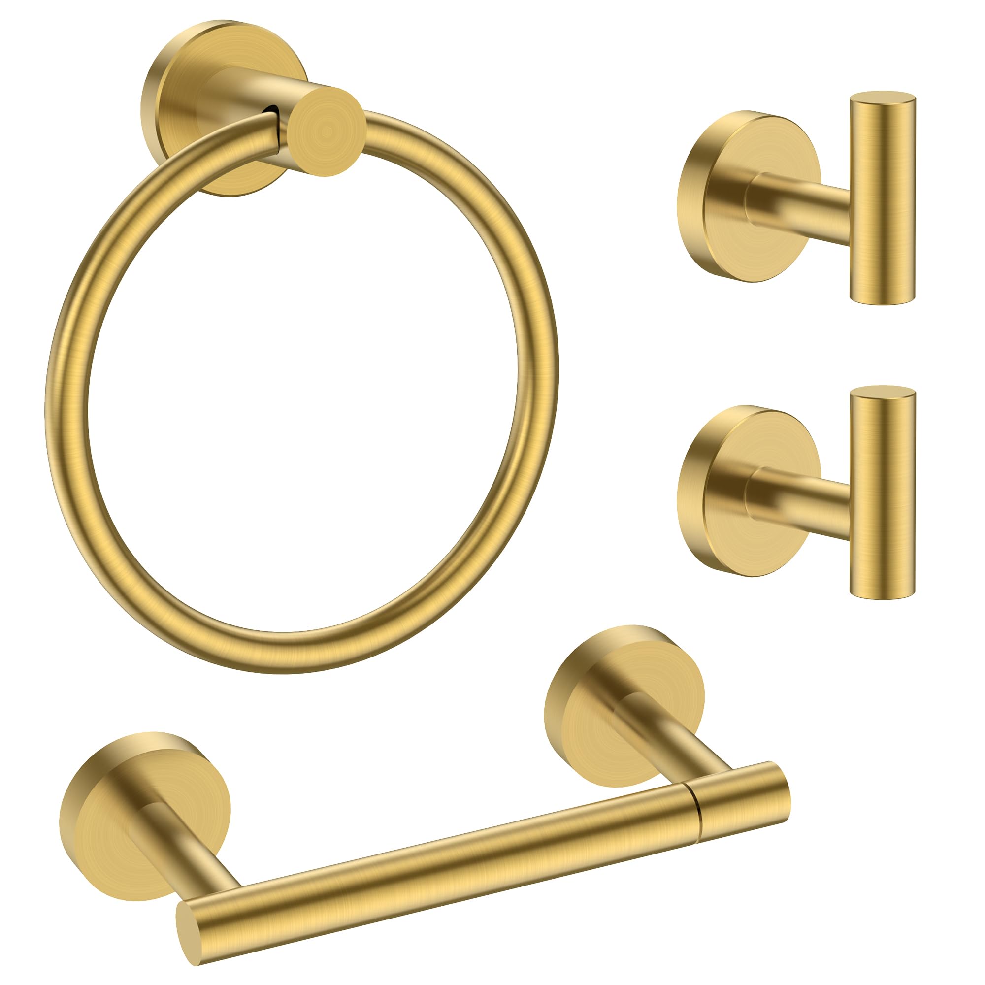 FORIOUS Bathroom Accessories Set, 4-Piece Bathroom Hardware Set — Amazon image 12