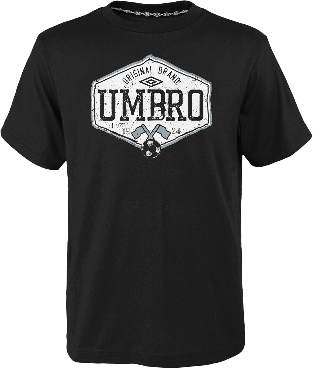 Umbro Mens Shield Short Sleeve Sport T-Shirt