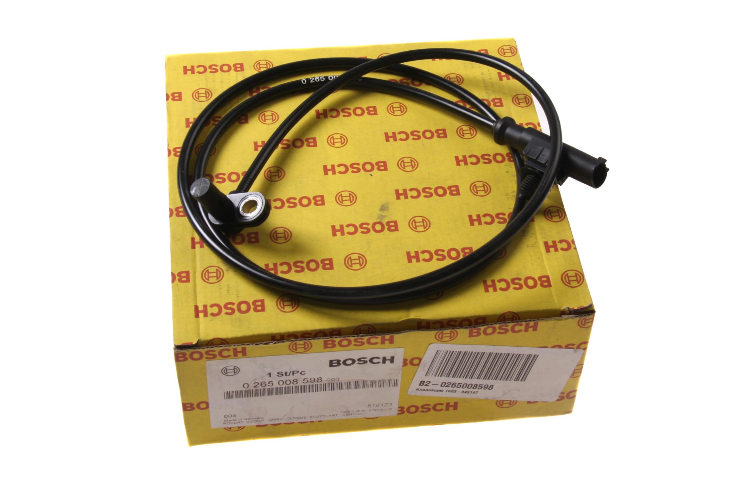 BOSCH Sensore ABS 0 265 008 598 Tipo sensore: Sensore Hall