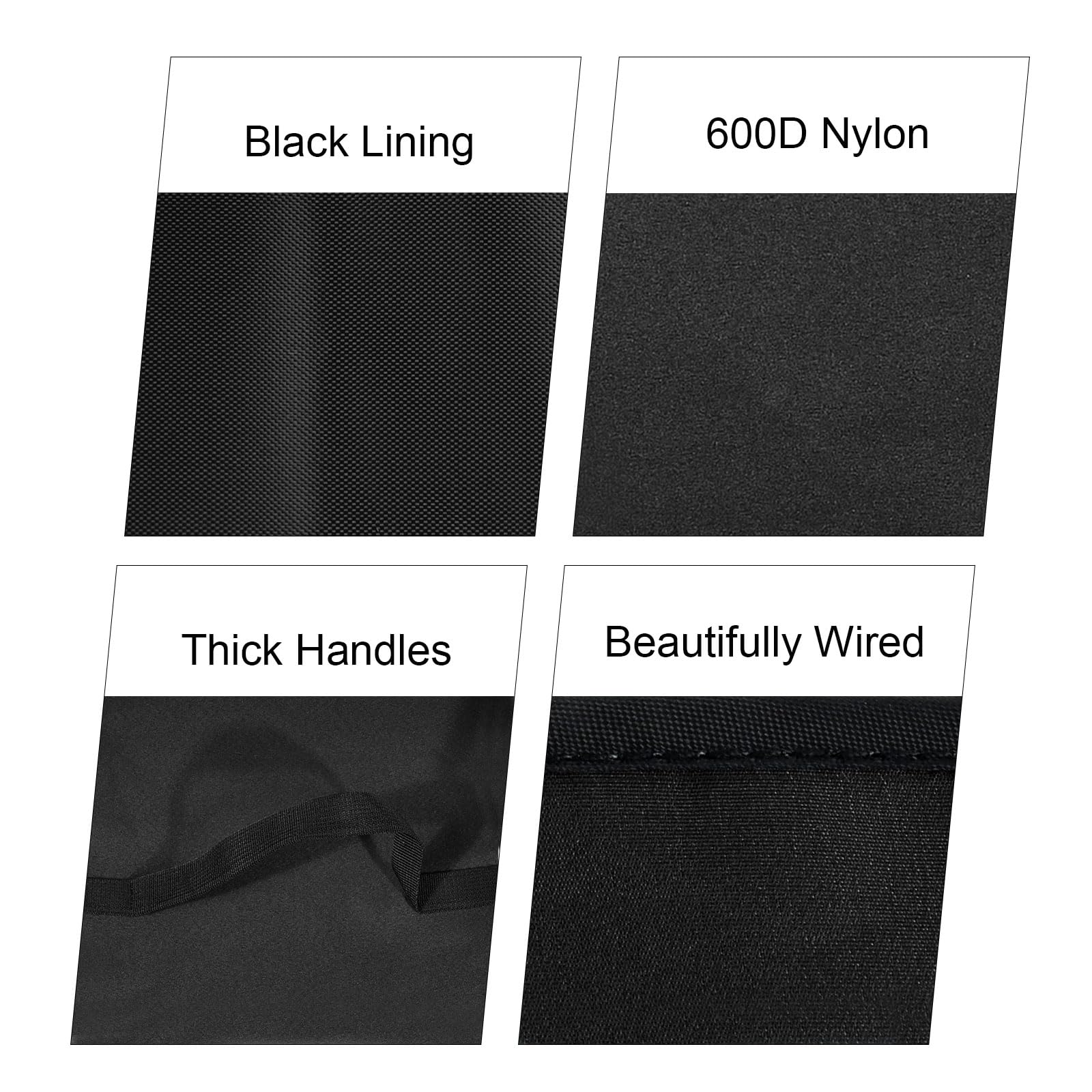 Cubierta trituradora de papel para bonsaii/para trituradoras de papel BONSEN de 14 hojas | Funda de nailon antiestática resistente al polvo para trituradora de papel (solo funda) (negro)