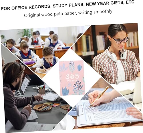 Miniatura 2 de STOBOK Agenda 2021, agenda semanal y mensual, cuaderno de papelería 2021, organizador de Navidad, Año Nuevo, calendario A4, planificador de bolsillo