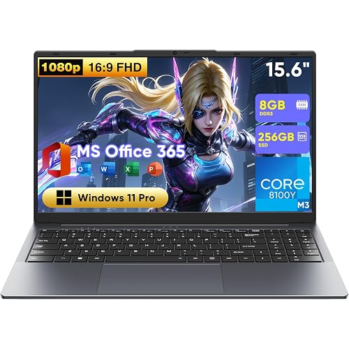 15.6 2-in-1 Laptop Win 11 Pro 8GB/256GB SSD