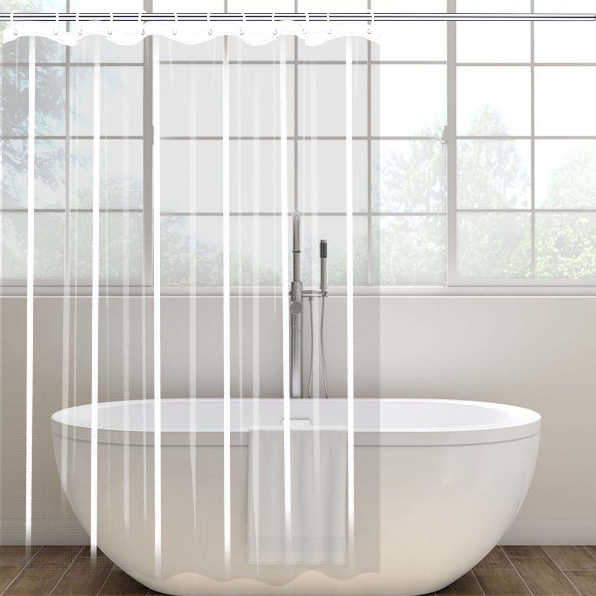 Rideau de douche anti moisissure 300x155 pour pièce humide et extérieur