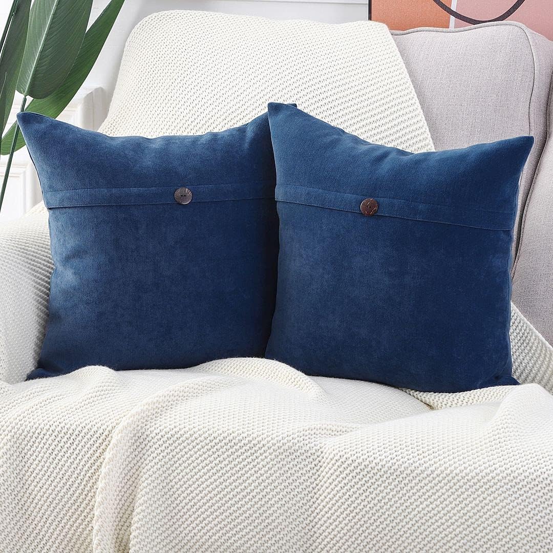 large denim pillows