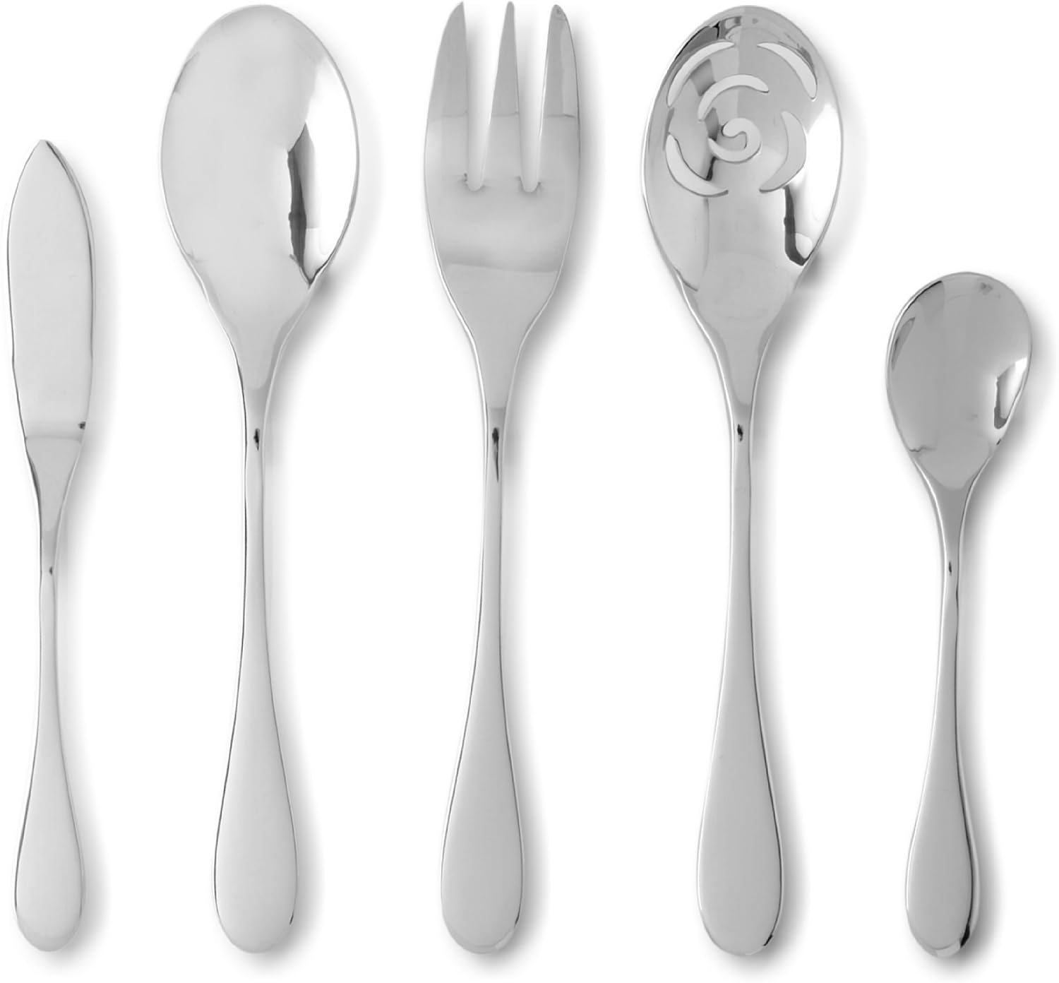 Knork Original 18/0 Gloss 5Piece Serving Set Flatware