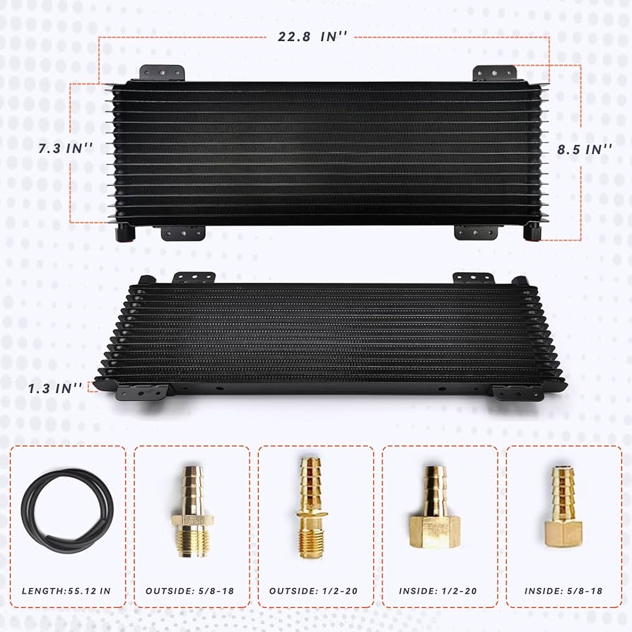 D　704540 Imperial Ultra-Cool Engine Oil Cooler Kit 240457 - Advance