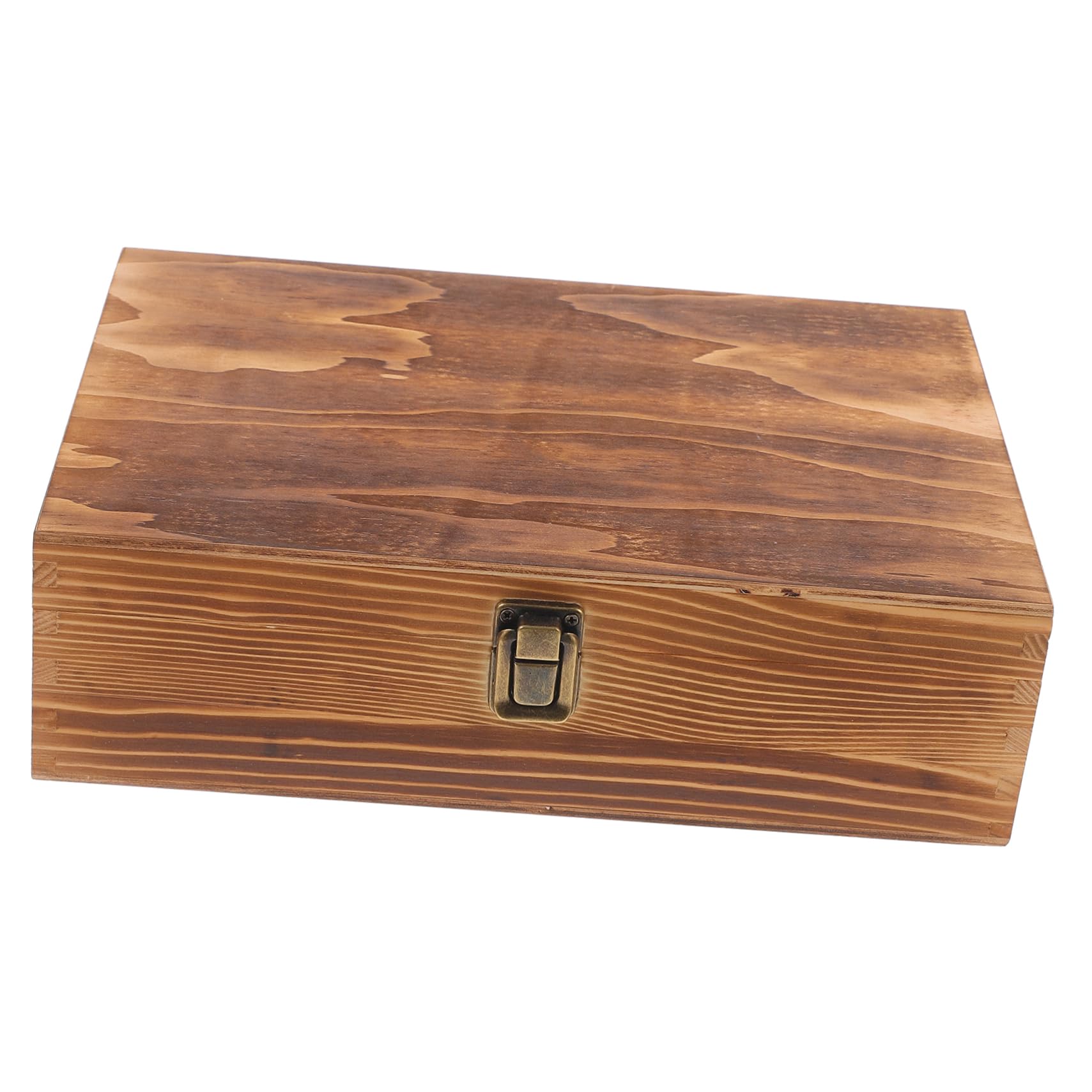 Boîte de rangement bois et fer compacte pour ordonner votre bureau