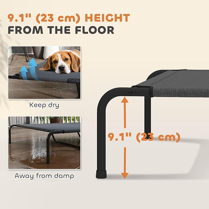 Catre Elevado para Perro Grande 152 cm, Resistente y Portátil miniatura 3