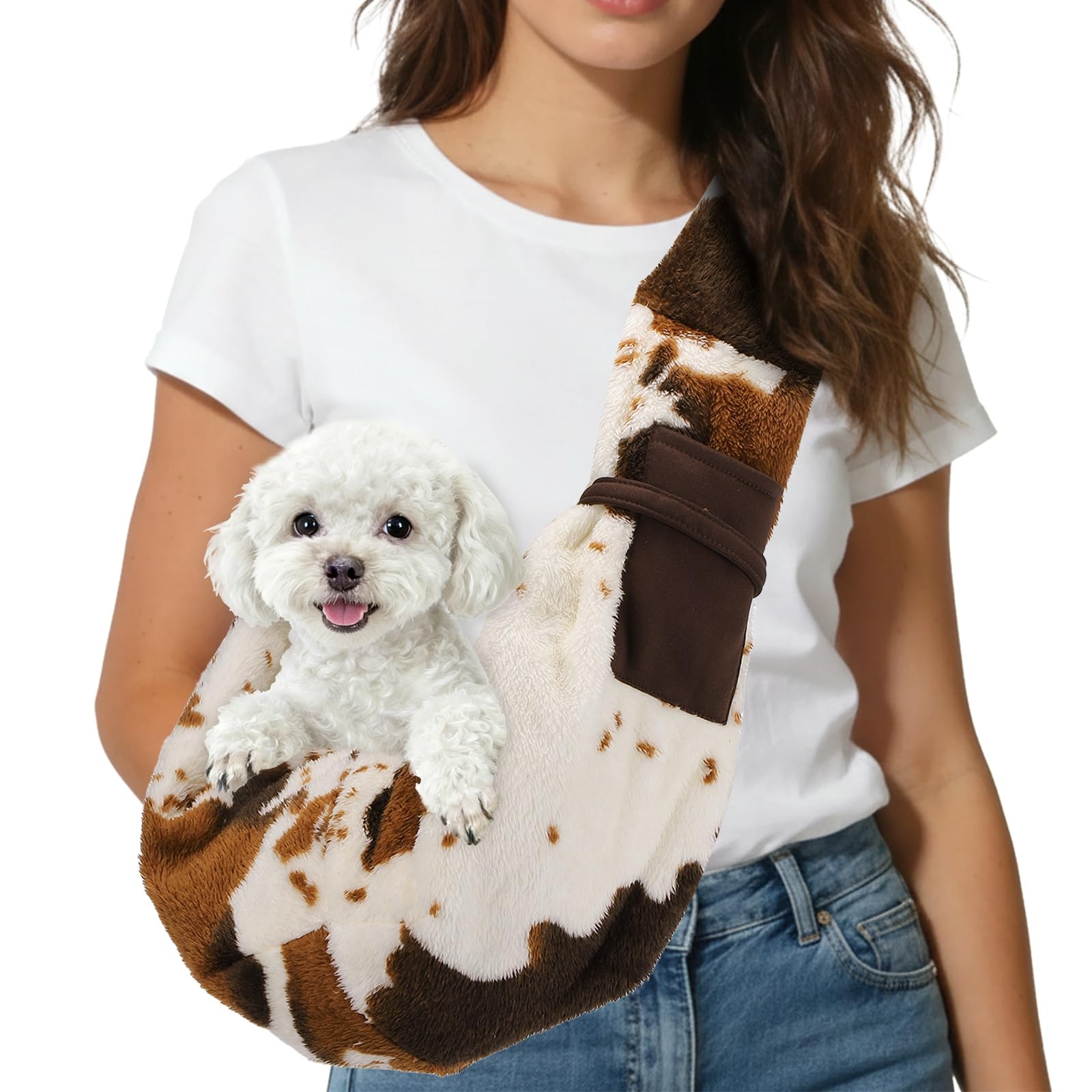 Transportador para perros pequeños transpirable con bolsillo para viaje