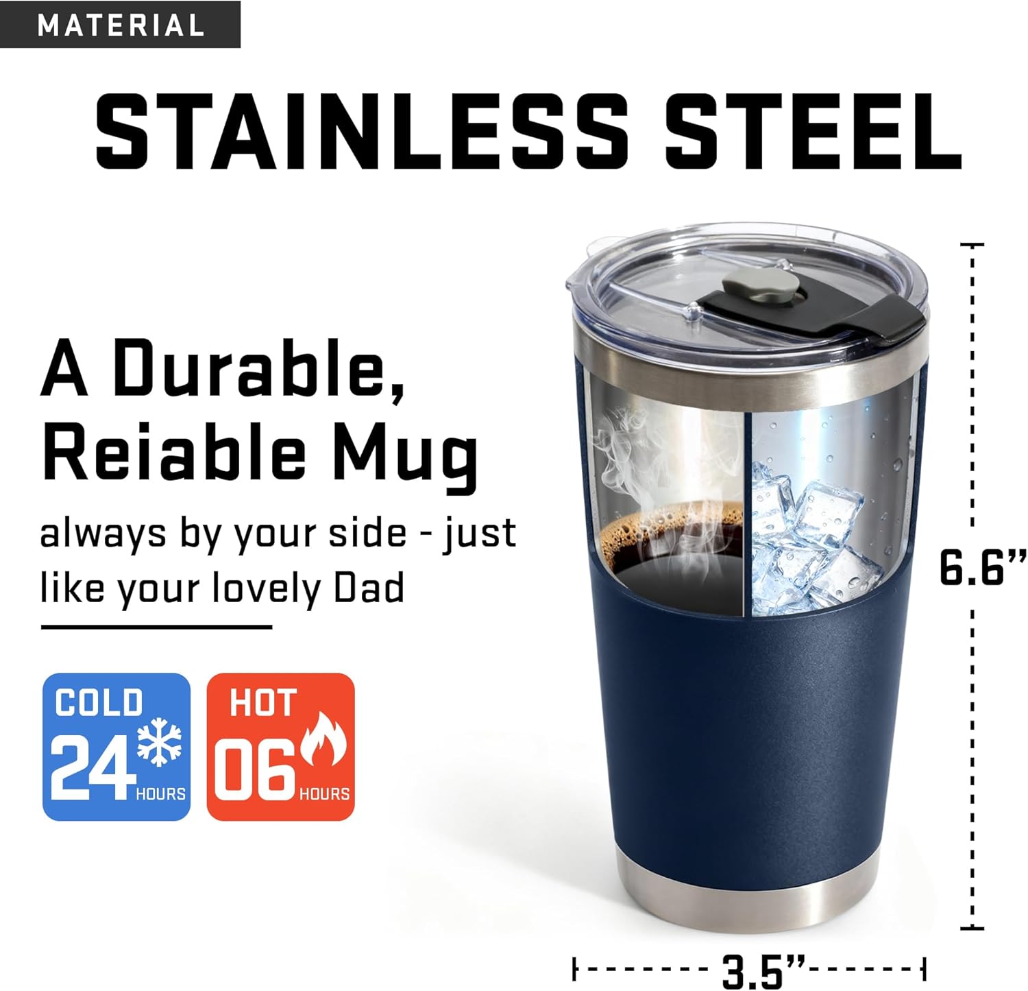 Birthday Gifts for Men, Dad, Him, Handyman, Grandpa - Dads Birthday Gift Ideas, Gifts for Dad for Birthday, Fathers Day, Christmas - Cool Mens gifts Ideas, Mens Birthday Gift Ideas - Men Tumbler 20 Oz - Image 4