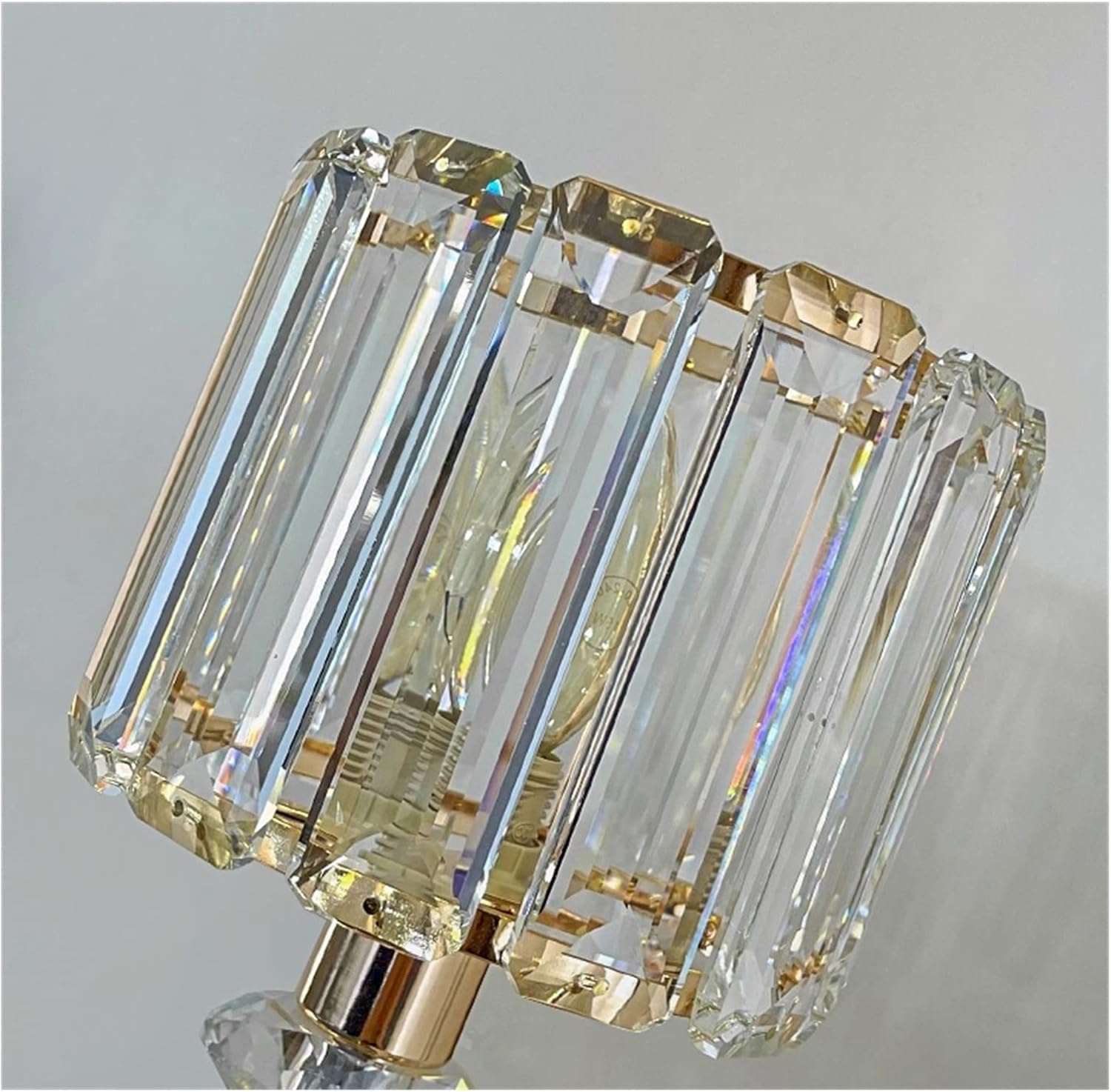 古いペンダントライトシャンデリアクリスタル ランプシェード電笠