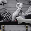 Standard Arm Wrestling Table, Professional Game Arm Wrestling Machine, Arm Wrestling Battle Table, Wrist Competition Training for Family or Office, Gym Club A
