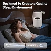 Vista 7 de Core Mini filtro de repuesto para purificador de aire LEVOIT Core Mini y Core Mini-P, 3 en 1 grado H13 True HEPA y carbón activado de alta