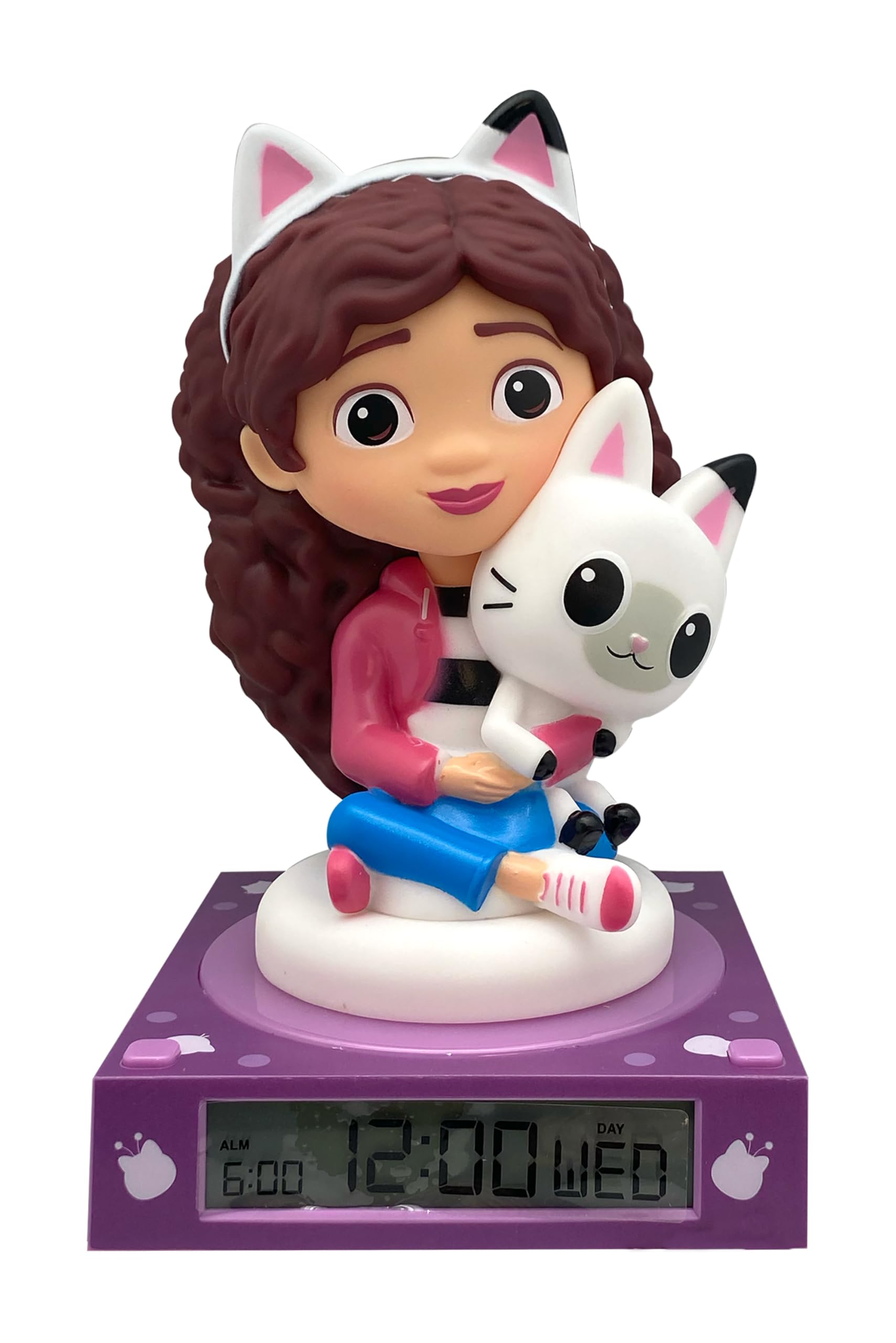Réveil Lampe Gabby's Dollhouse Kids Euroswan veilleuse fille garçon