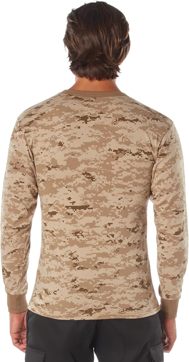 Rothco Mens Long Sleeve Color Camo T-Shirt - Image 7