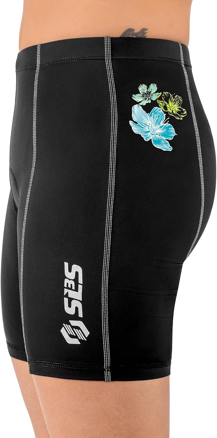 SLS3 Triathlon Shorts Women - FRT Tri Shorts Women Triathalon Shorts - Slim Athletic Fit Womens Tri Shorts