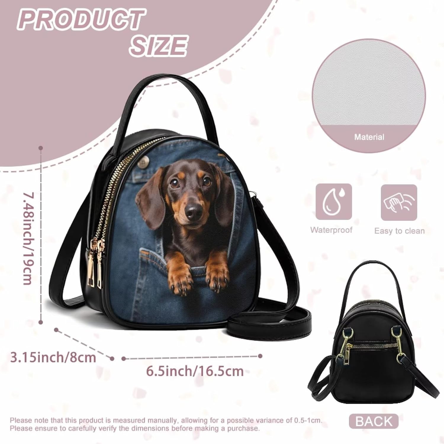 Small Crossbody Phone Bag for Women PU Leather Cross Body Purses, Small Messenger Handbag Wallet for Travel Casual