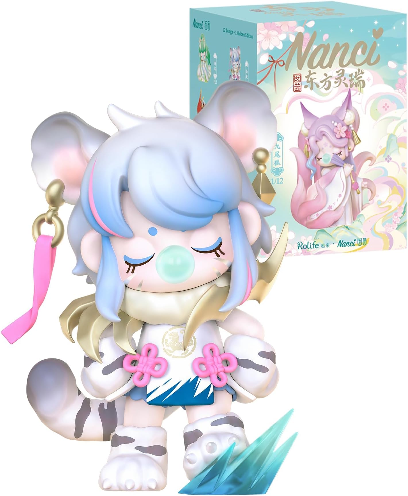 Rolife Nanci Action Figures Blind Box - Chinese Mythological, Creatures Surprise Box Collectible Art Toy Creative Gifts for Adults Christmas Birthday Gifts for Friends