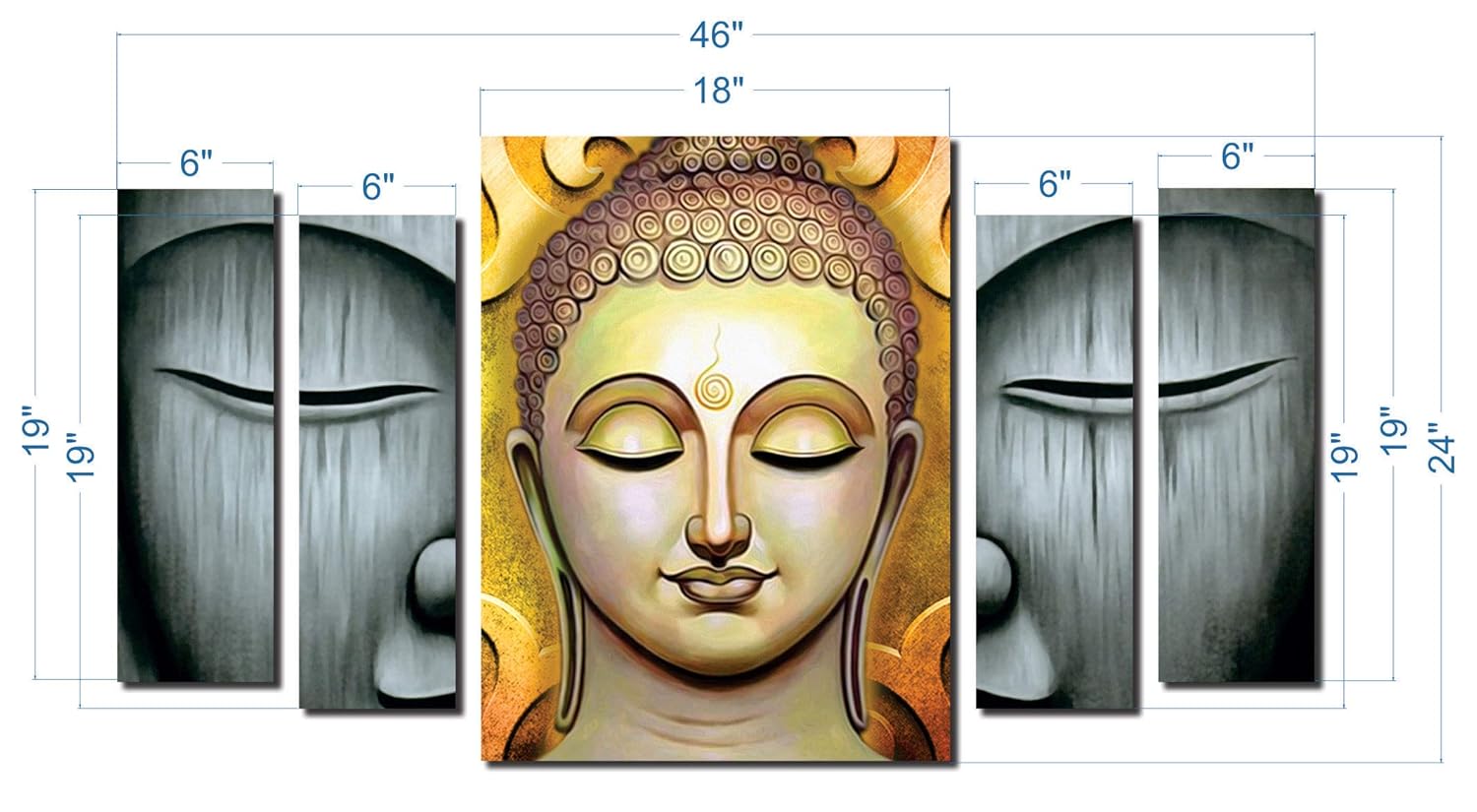 Aarki Wall Art Painting Vinyl On Board Amazon.in Home & Kitchen