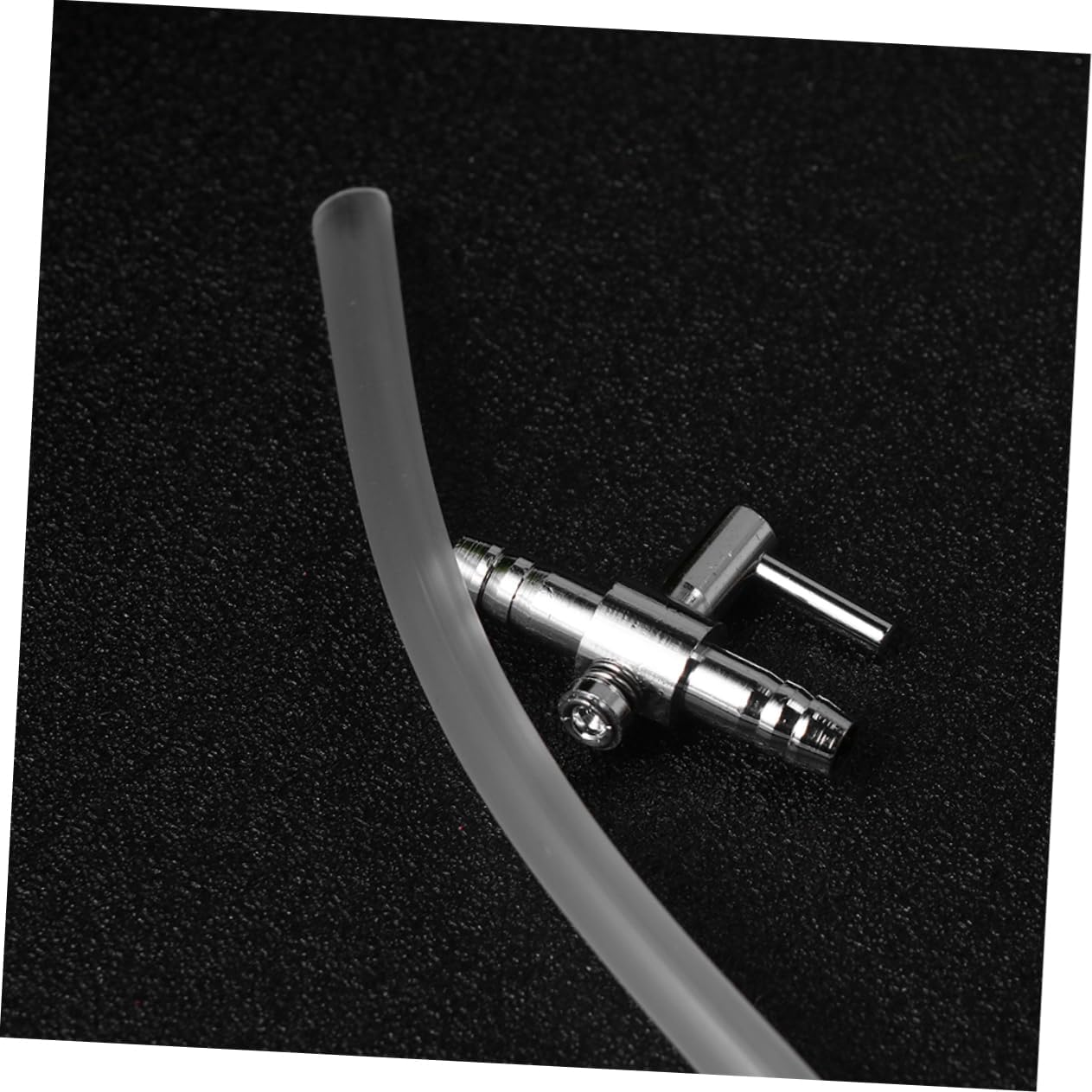 9pcs Fish Tank Air Pump Accessory Stainless Steel Distributor with One Head Crystal Three Head and Flexible Hoses for Optimal Oxygen Control Aquariums