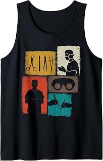 Surgeon Vintage Collage Surgical Men Doctor Tank Top