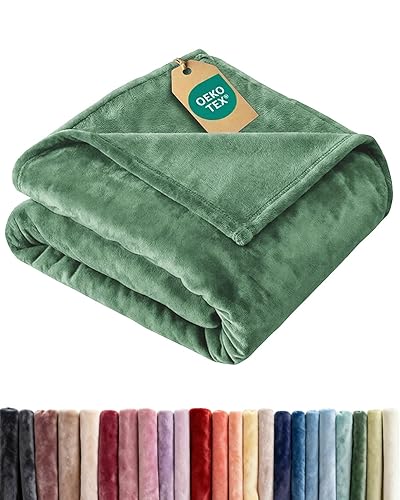 Ultra Soft Fleece Blanket King Size - Flannel Fleece Luxury