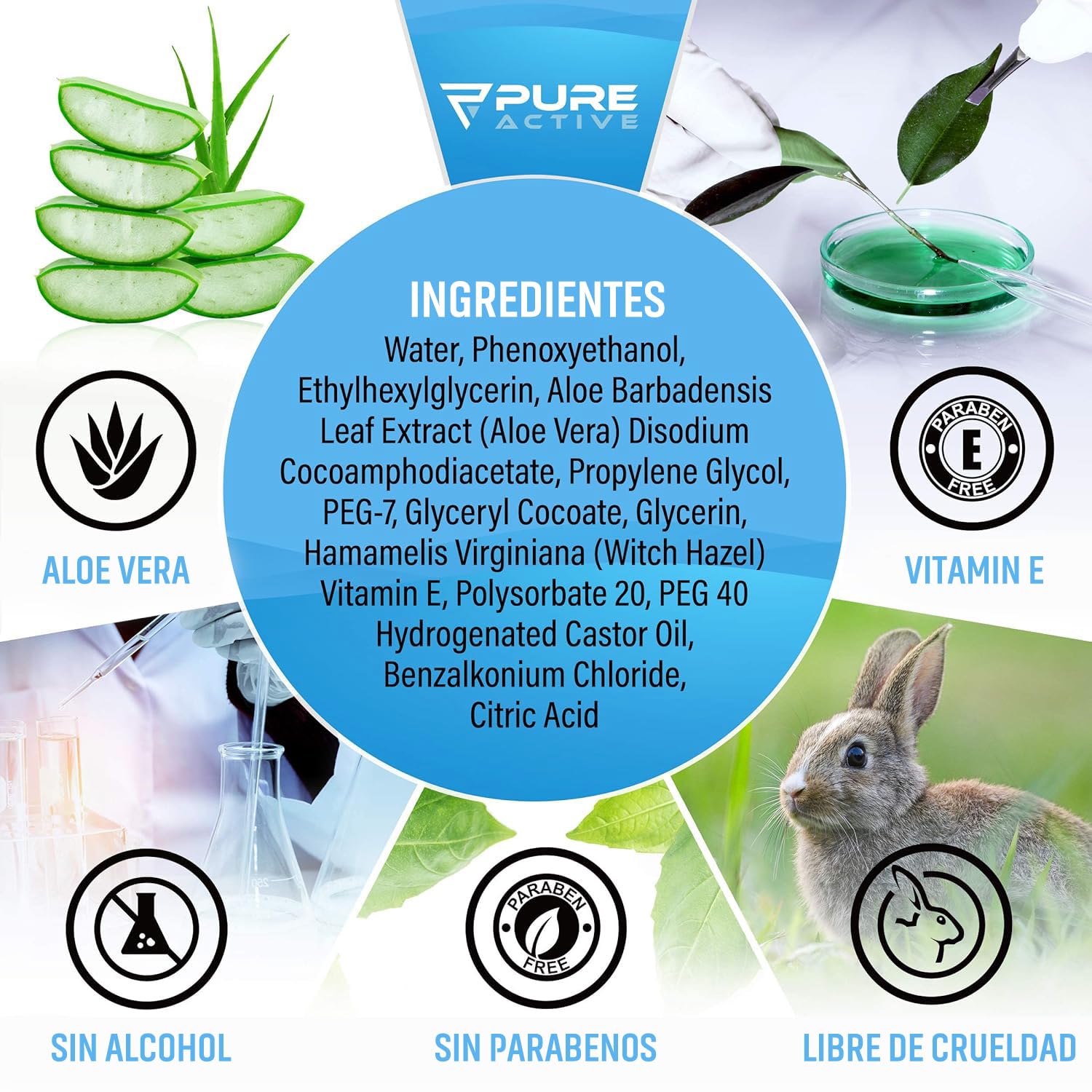 Individual Wipes (Sin perfume, 40 Toallitas XL)