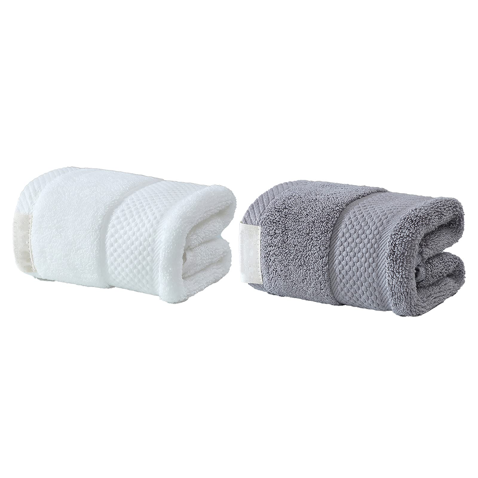 Serviette de bain coton pour spa et salle de bain lot de 2