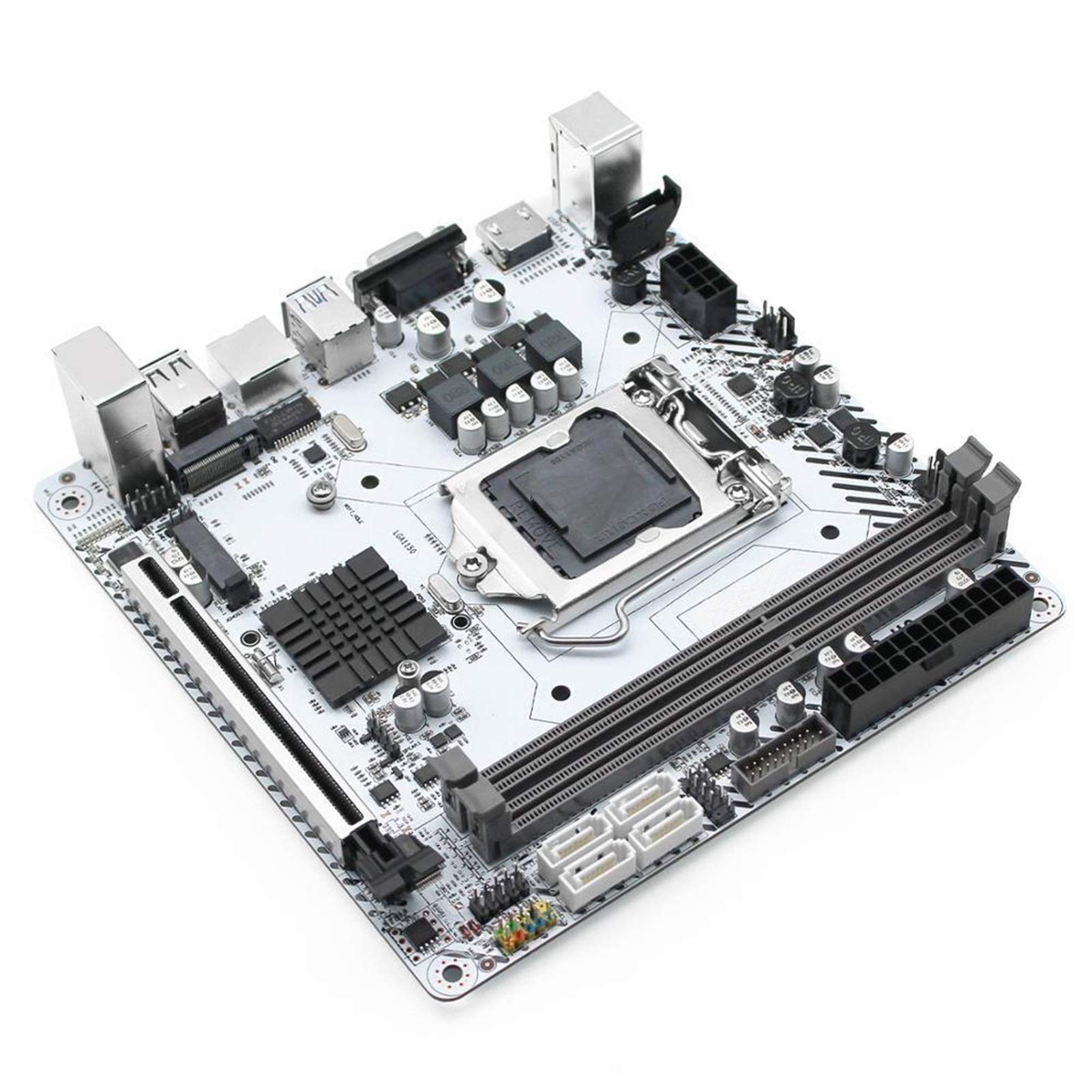 XCJ Computer Motherboard H97 Motherboard LGA 1150 Support Intel Pentium/Core/Xeon Processor DDR3 16G