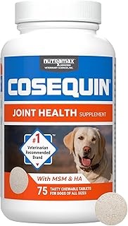 Cosequin Plus MSM and HA Chewable Tablets, 75 ct