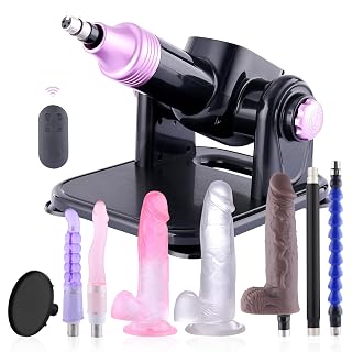 Fickmaschine Sexmaschine für Paare & Solo – 21 Spielmodi, 60W leiser Motor, 0-180° verstellbarer Stößer, Fernbedienung, diskrete Verpackung – Premium Liebespielzeug für Männer & Frauen - Amazon product rated Grade A