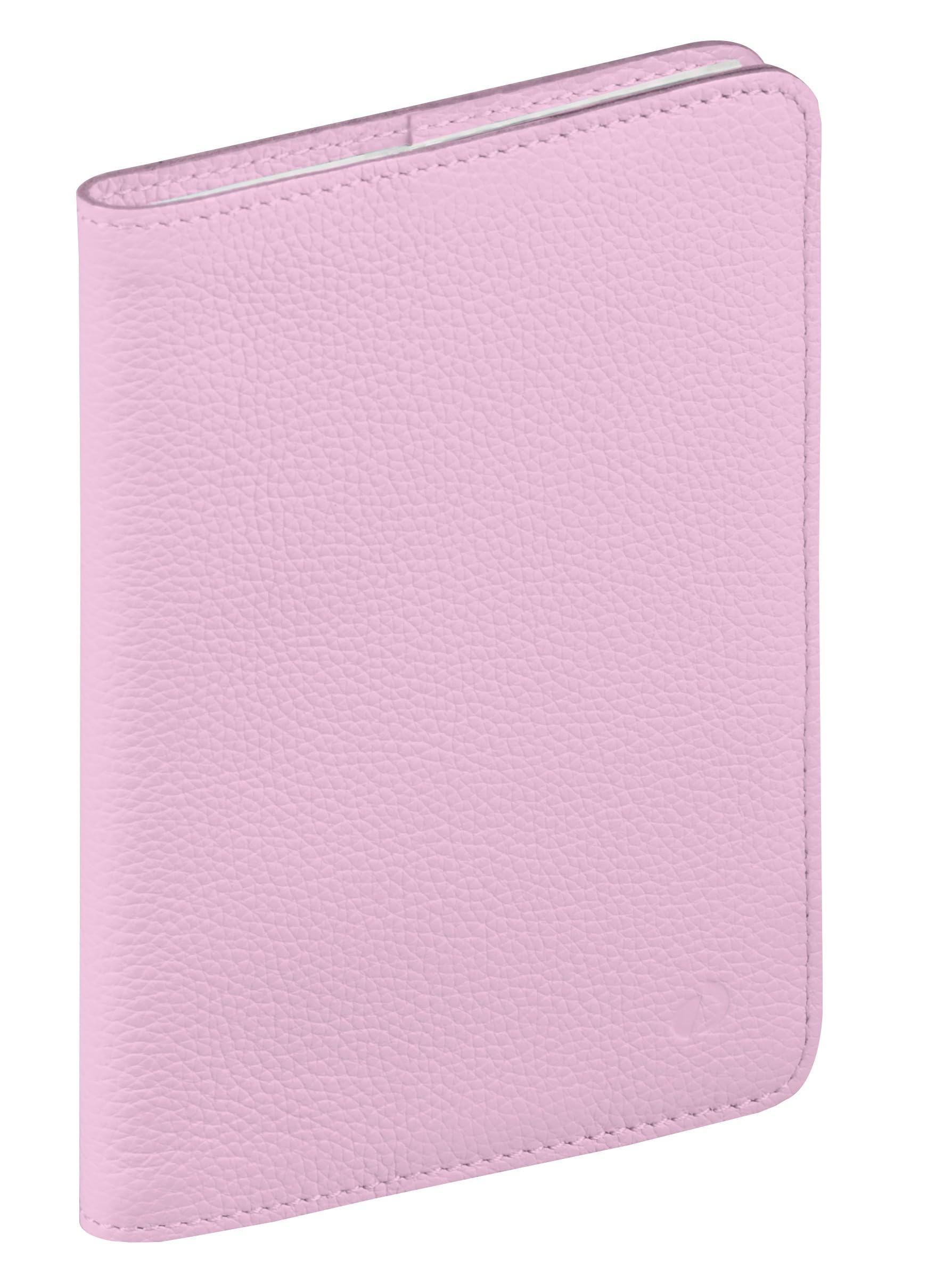 Quo Vadis - Kalender – 2025 – Wandern – Wochenkalender – Französisch – Tania – Violett – 13 Monate von Dezember bis Dezember – 9 x 12,5 cm – Papier Clairefontaine weiß – Vollnarbenleder