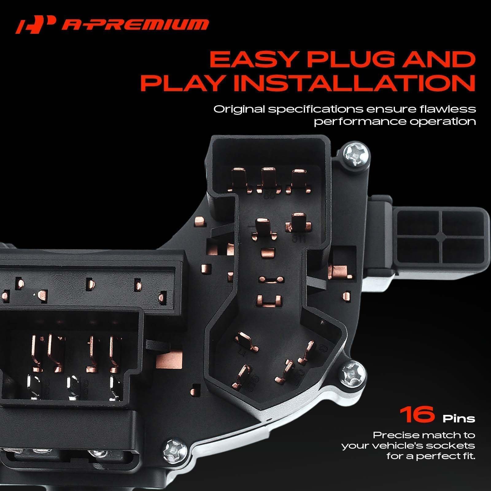 Amazon.com: A-Premium Windshield Wiper Washer Switch Turn Signal