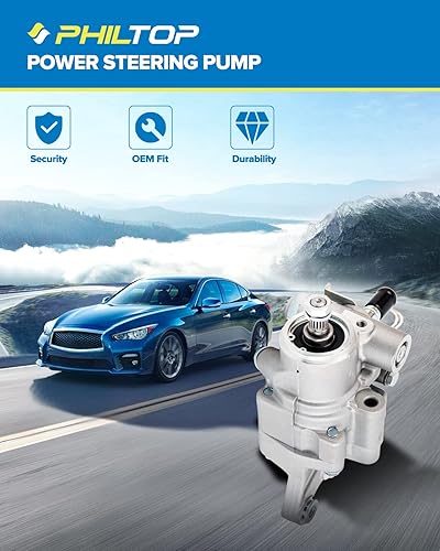 Miniatura 454 de PHILTOP Bomba de dirección asistida 20-806 OE apta para Aveo5 2007 2008, Aveo 2008, bomba de asistencia asistida 96801443, bombas de dirección