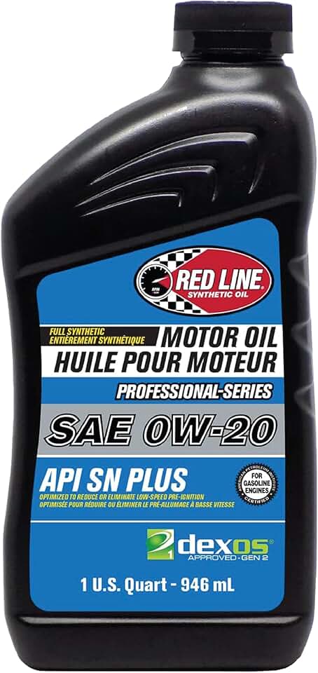 Red Line Óleo de motor 12804 Professional Series 0W20 - 1 litro