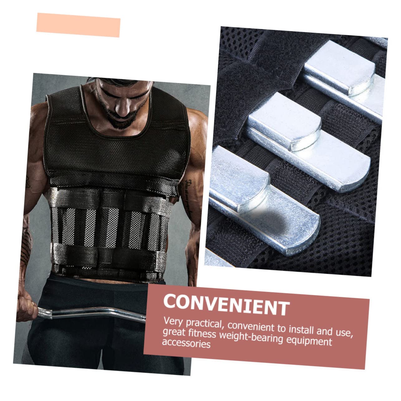 Toddmomy 4stücke Gewichtsplatten Aus Stahl Für Trainingswesten Trainingsgewichtsgeräte Fitnesszubehör Langlebig Und Rostfrei