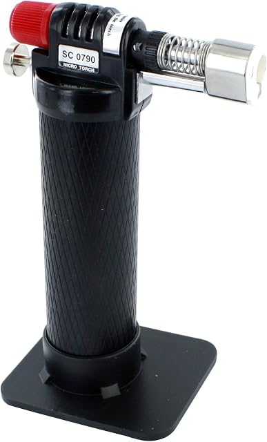Soldercraft Butane Gas Micro Torch,Black/Grey