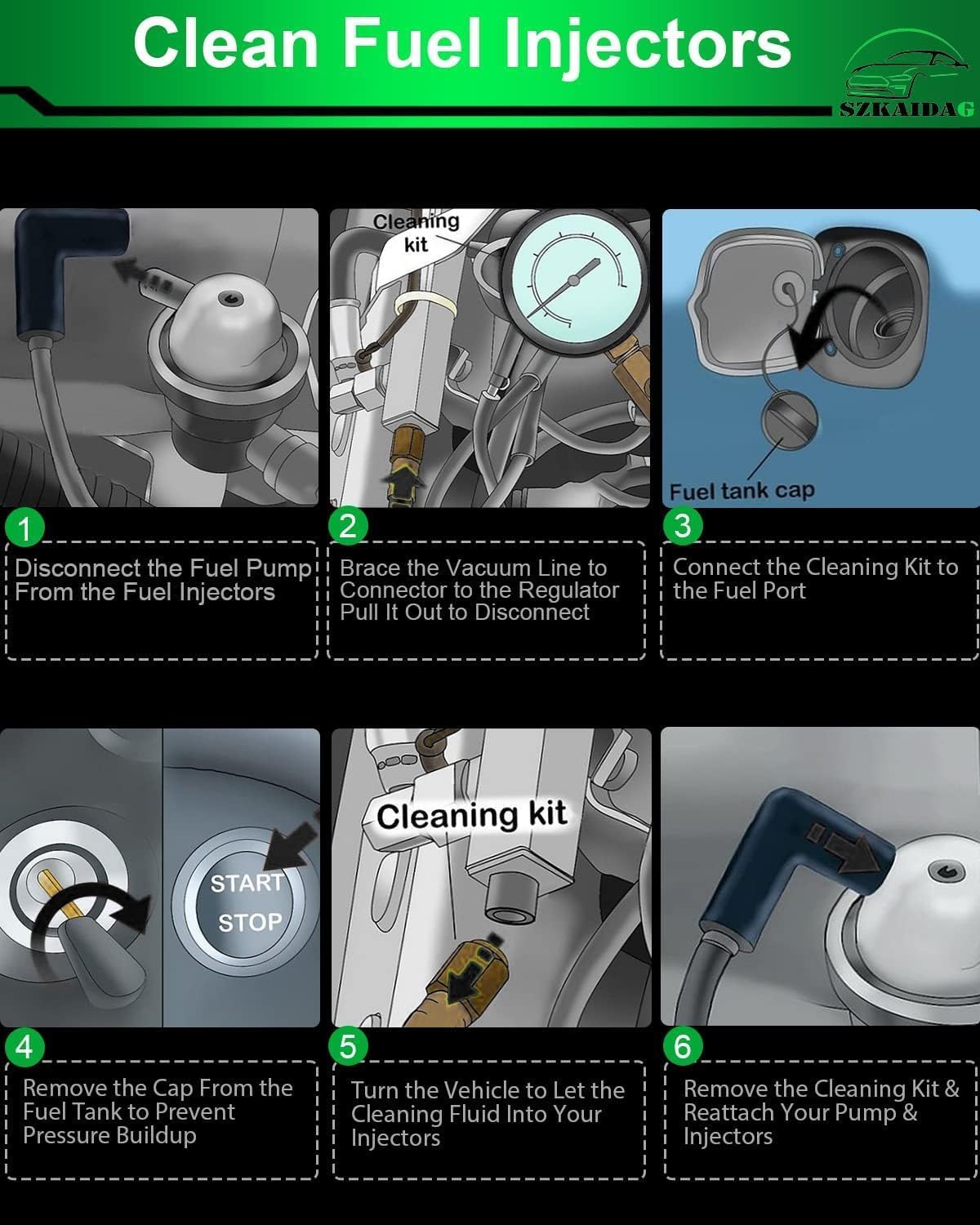 Fuel Injectors 0280156161 Fits for:-Jeep Wrangler 1999 2000 2001 2002 2003 2004, Cherokee 1999 2000 2001, Grand Cherokee 1999-2004, 4.0L (6PCS)