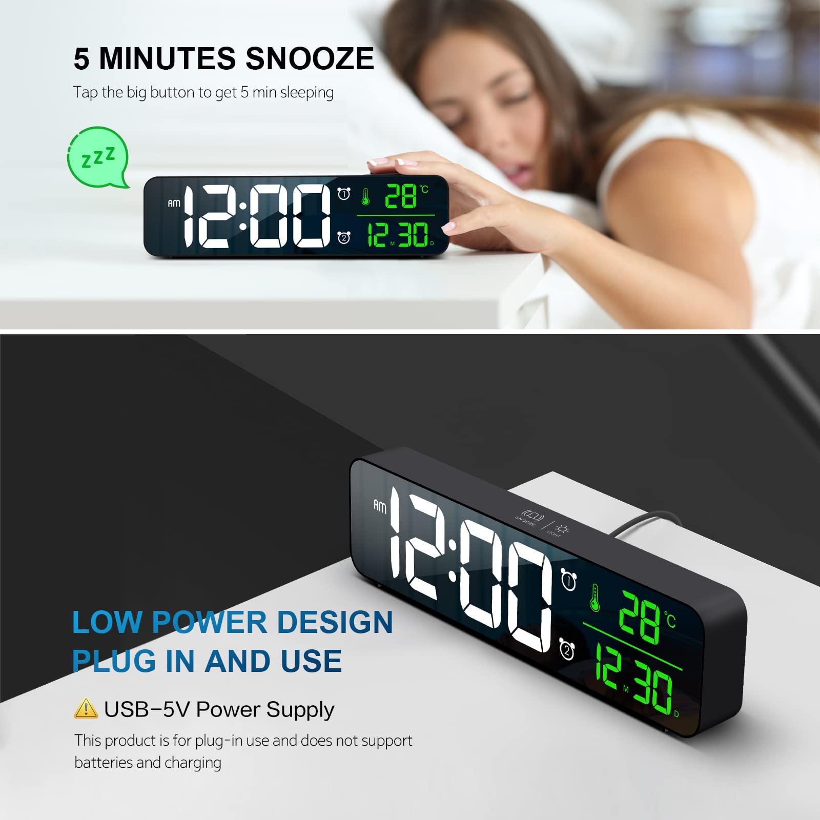 Hournor Alarm Clocks