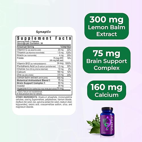 Miniatura 3 de Youngevity Synaptiv - 60 Tabletas