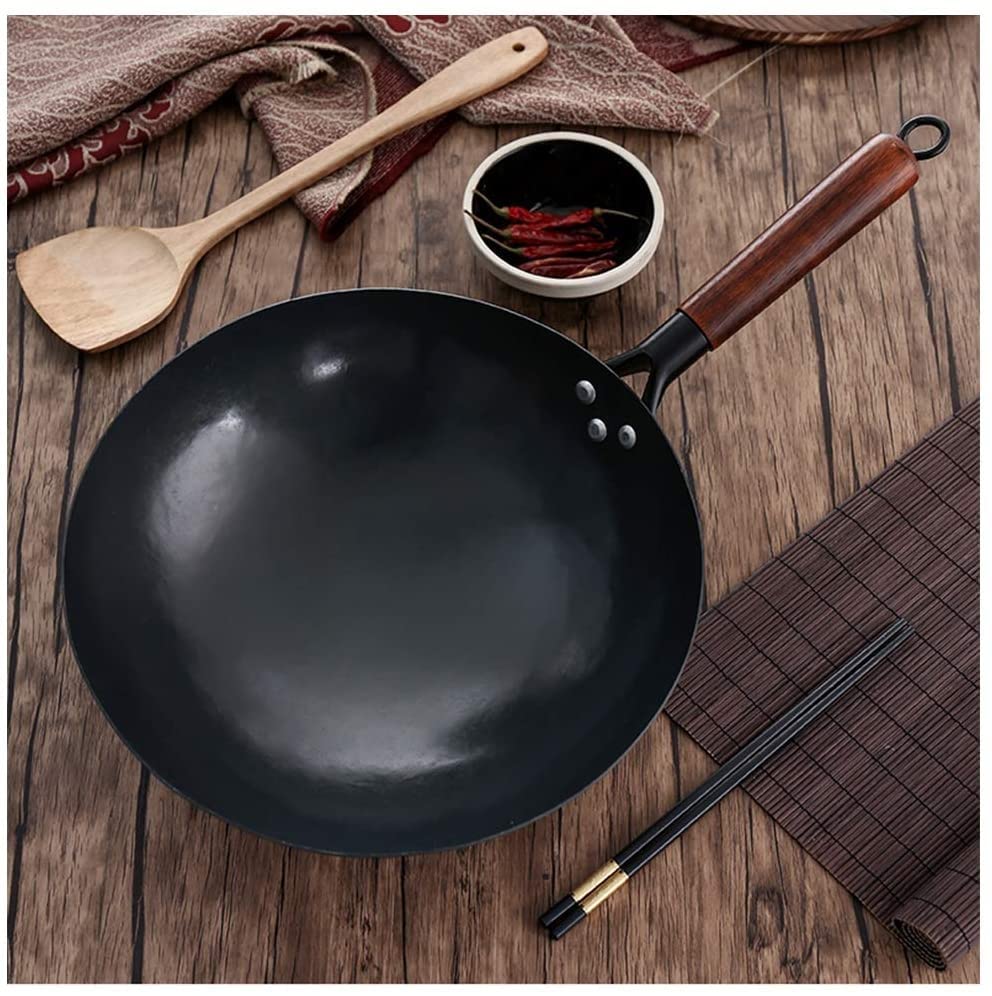 Wok de hierro con superficie antiadherente, 34 cm miniatura 2