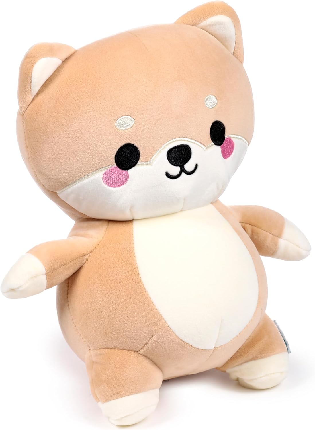 2-in-1 Swapseazzz Travel Pillow and Plush Toy - Adoramals Shuggs the Shiba Inu