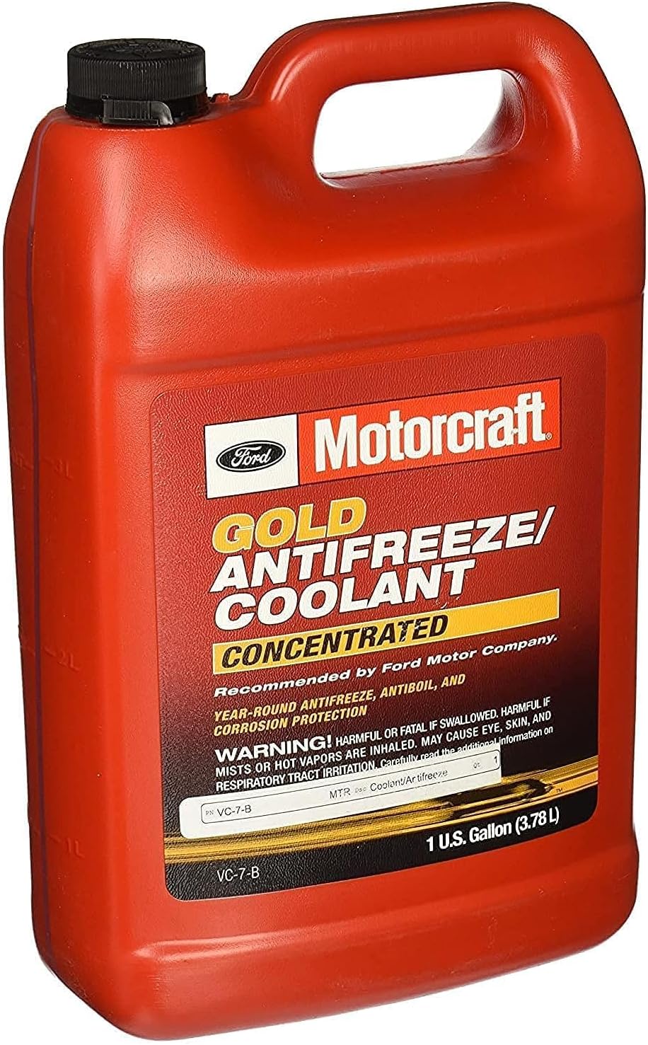 Motorcraft Gold Concentrated Antifreeze/Coolant Genuine for Ford ...
