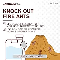 Vista 5 de Atticus Insecticida Contraxio SC con Spinosad (32 oz) Control natural de plagas para césped, paisajes y jardines