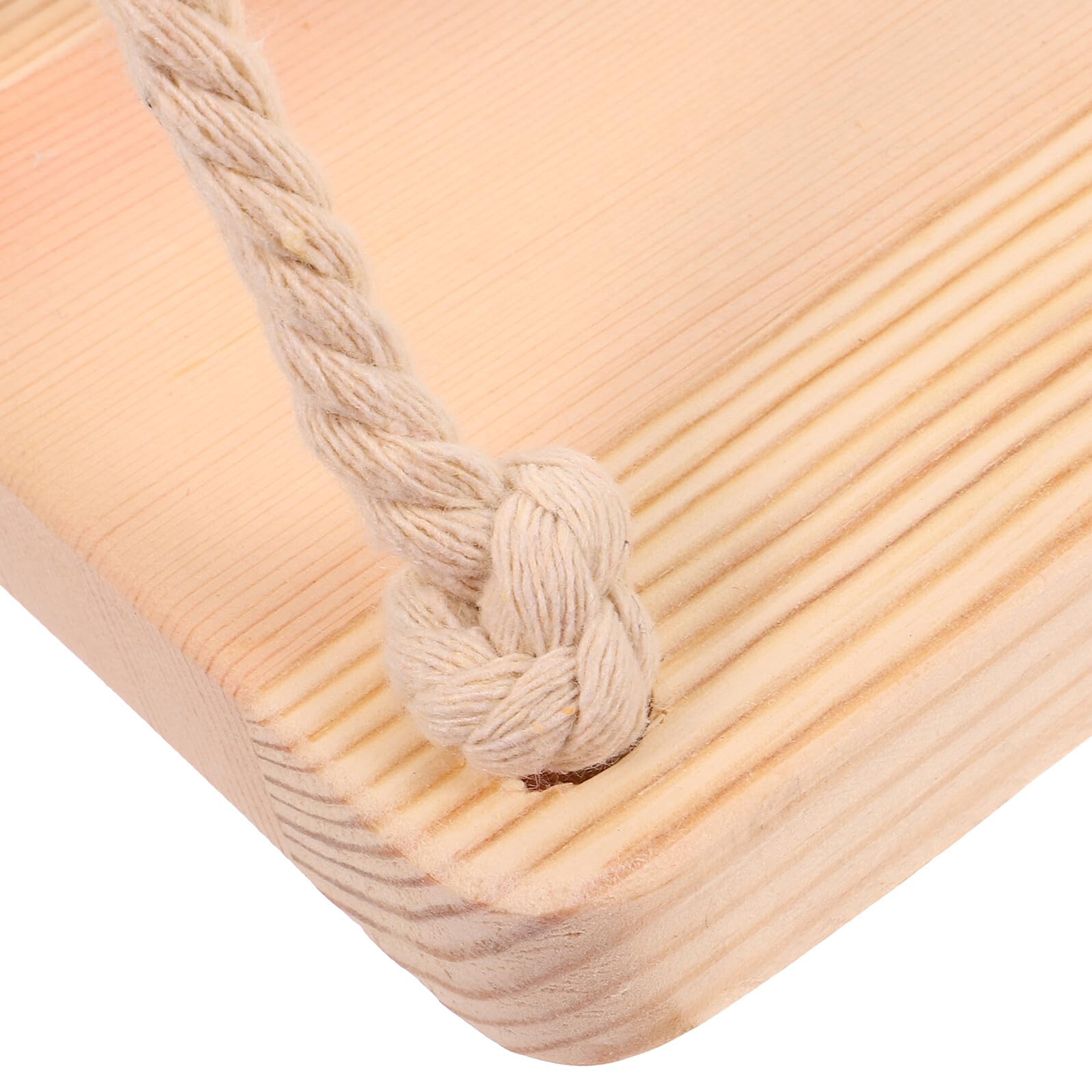 Columpio de Madera Artesanal para Fotografía y Ambientación del Hogar, Accesorio Resistente Diseño Natural Adecuado para Sesiones Fotográficas