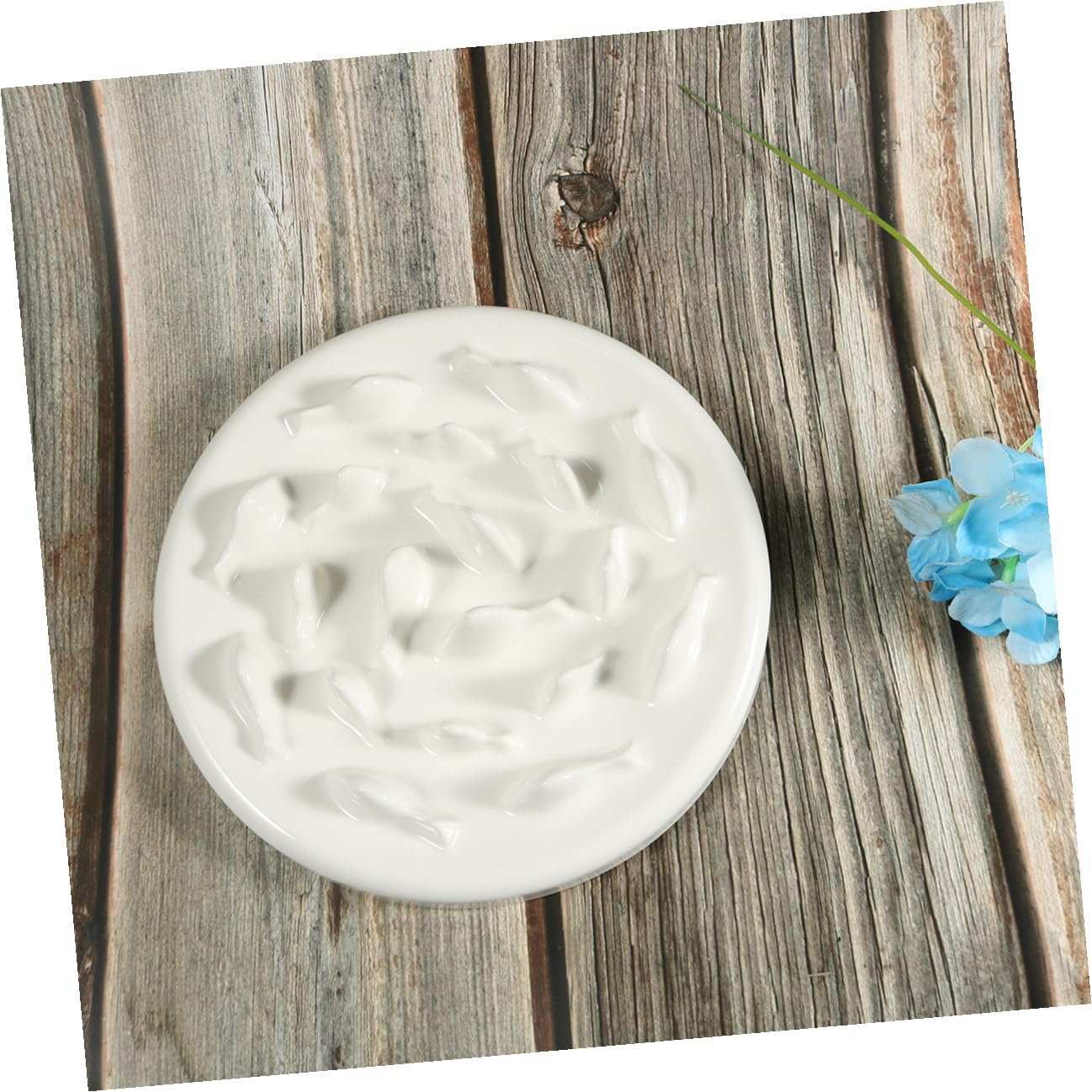 Gamelle pour Chat en Céramique, Mangeoire Lente Puzzle Anti-Chocs | Blanc, Forme Labyrinthe, sans Odeur, pour Chat et Chien, Alimentation Ludique, Usage Quotidien