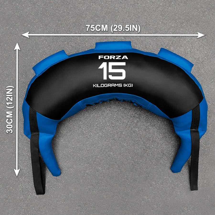 METIS Bulgarian Bag - 5kg bis 20kg | Crossfit Equipment und Krafttraining - Trainingsgerät für Fitnesscenter und Zuhause (15kg)