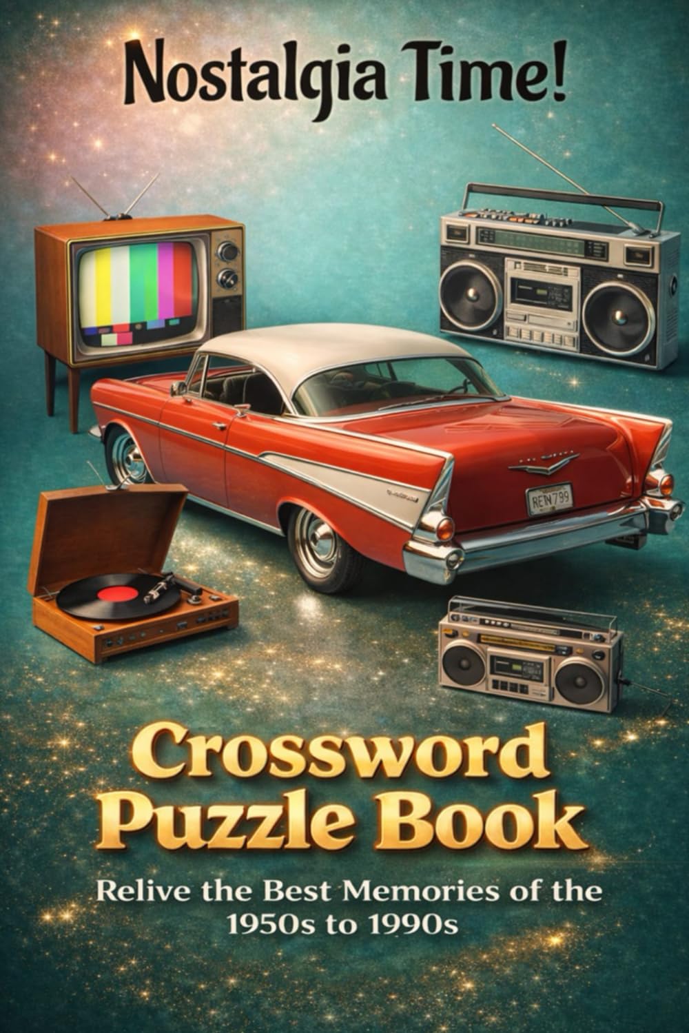 Crossword Puzzle Book: Relive the Best Memories from the 1950s to the 1990s