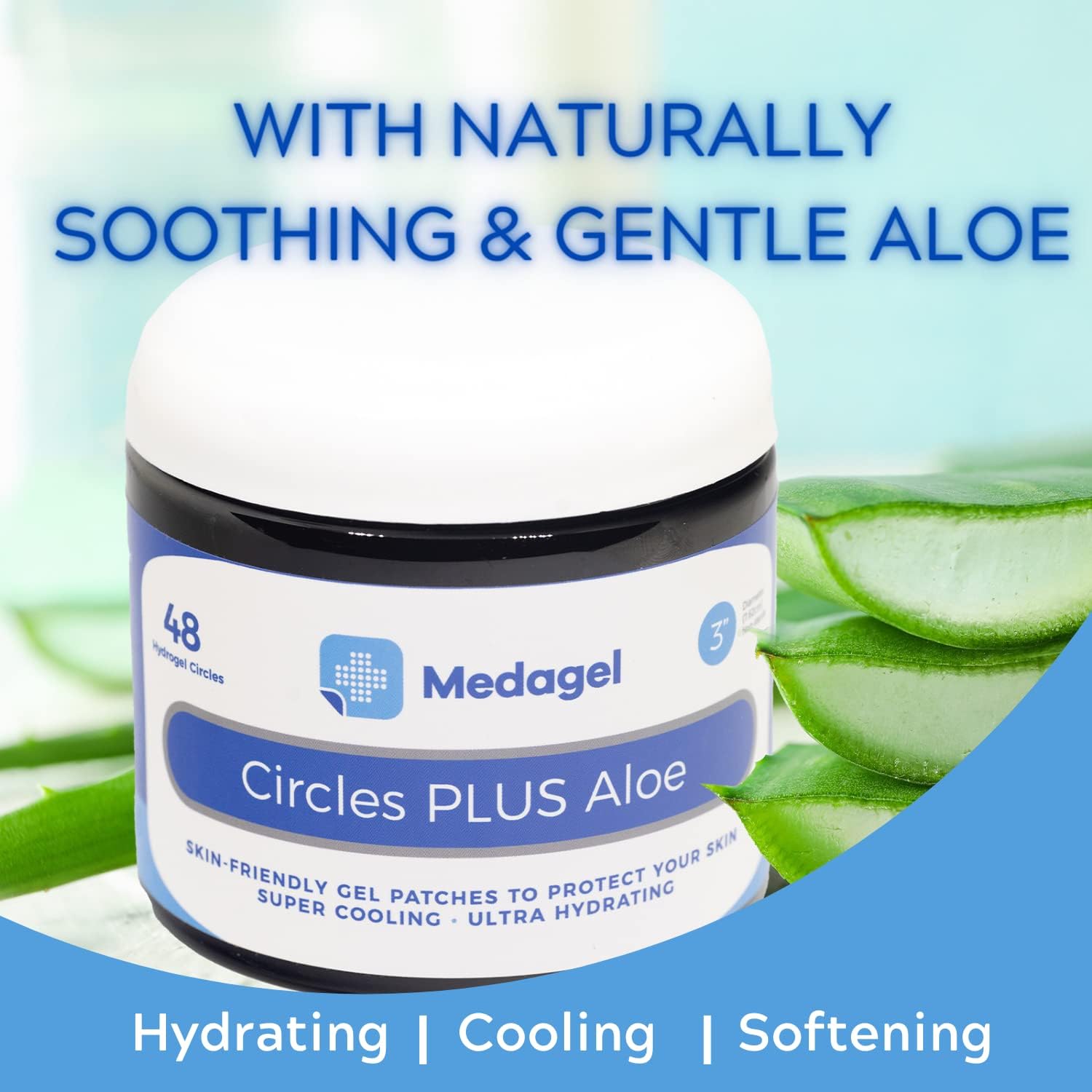 Buy Medagel Circles Plus Aloe Hydrogel Pads Instant Cooling and