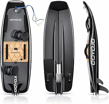 GOYOJO Electric Surfboard for Adults, High-Speed Water Jet Oilless Surf Board, IP67 Waterproof eSurfboard with Long Battery Life, Electric Jet Board for Lake, Ocean & Watersports, 40-60 Min Runtime